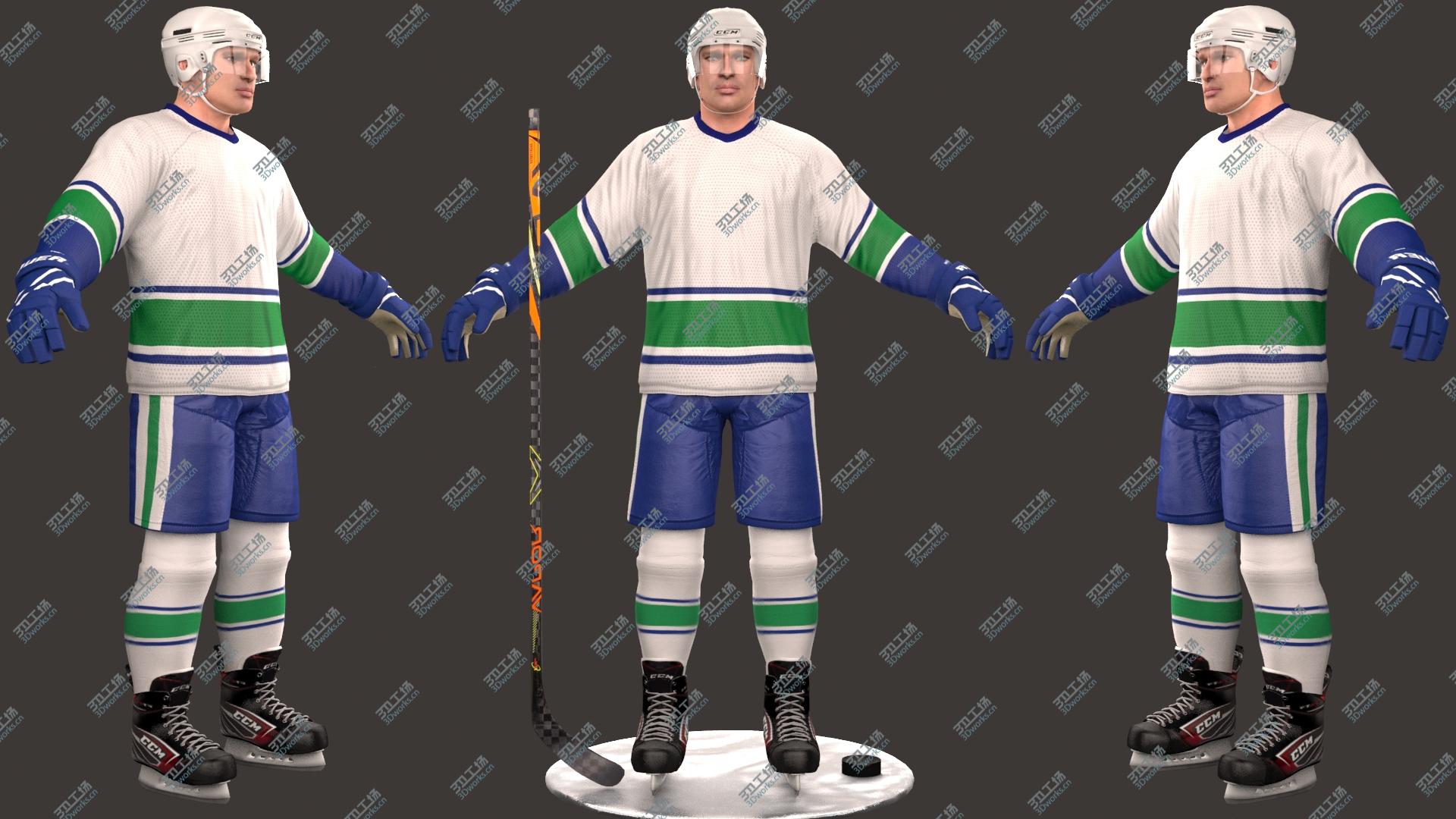 images/goods_img/20210313/Hockey Player 6 PBR Rigged 3D model/5.jpg